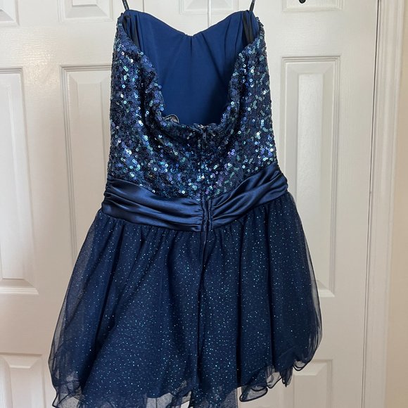 Speechless navy sequential tutu dress - Picture 3 of 13